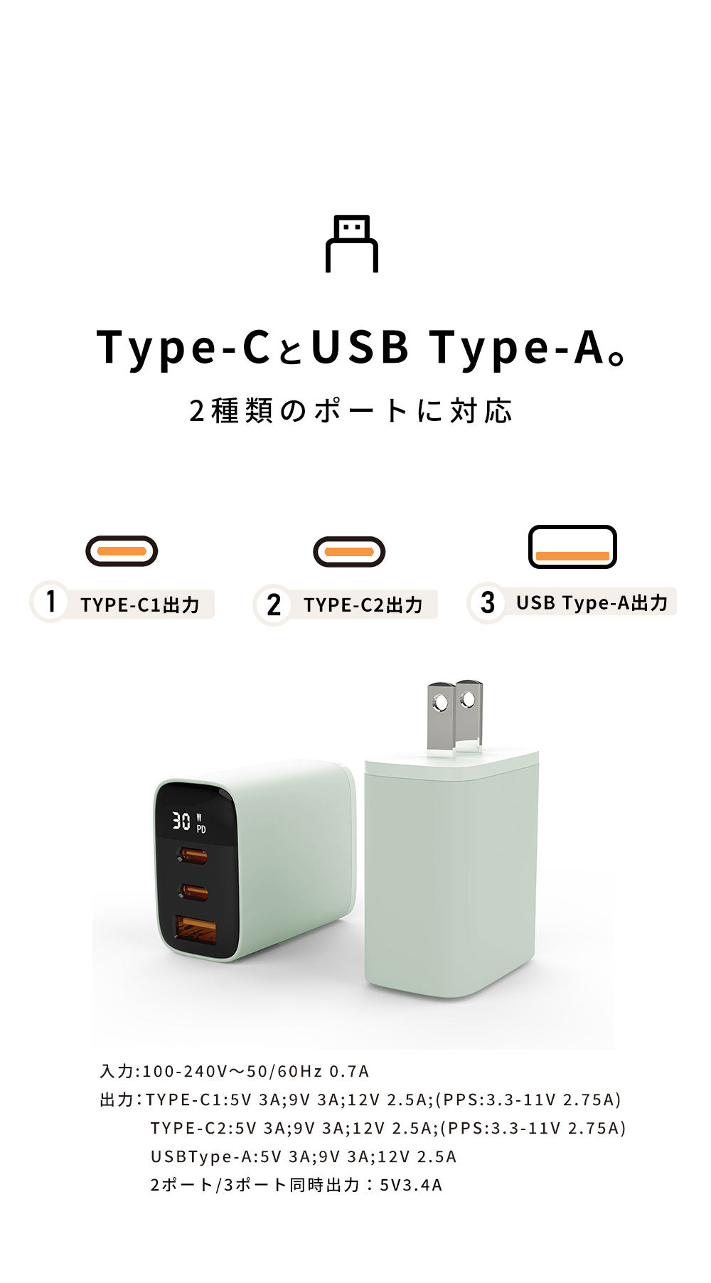 K35 three ports