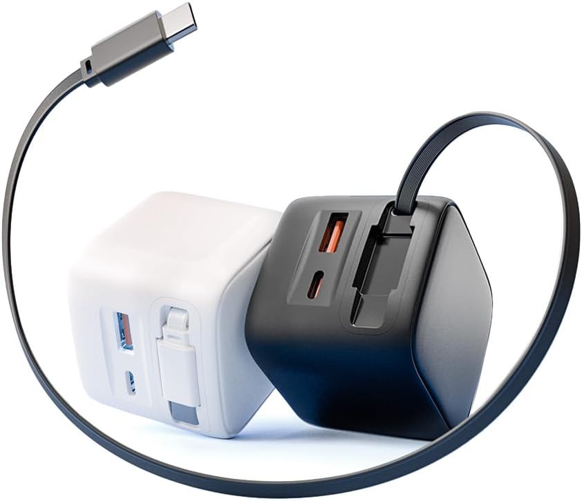 RISUKAI K38 30W 巻き取り式USB-C急速充電器