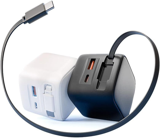 RISUKAI K38 30W 巻き取り式急速充電器