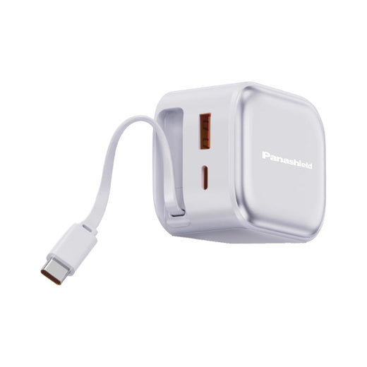 RISUKAI K60 35W 巻き取り式ケーブル一体型急速充電器