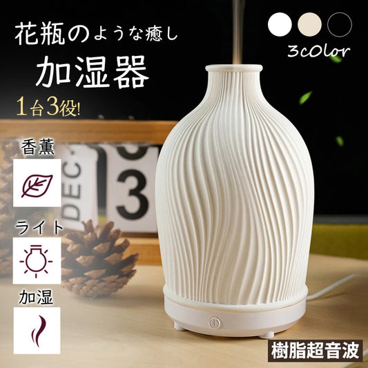 【寝室や仕事場にも】加湿器 卓上 静音 小型 オフィス 加湿器 80ml大容量  乾燥改善 おしゃれ 持ち運び便利