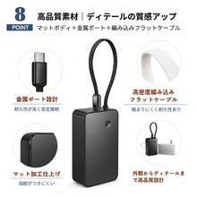 RISUKAI K61 20W QC対応 充電器一体型モバイルバッテリー PT06